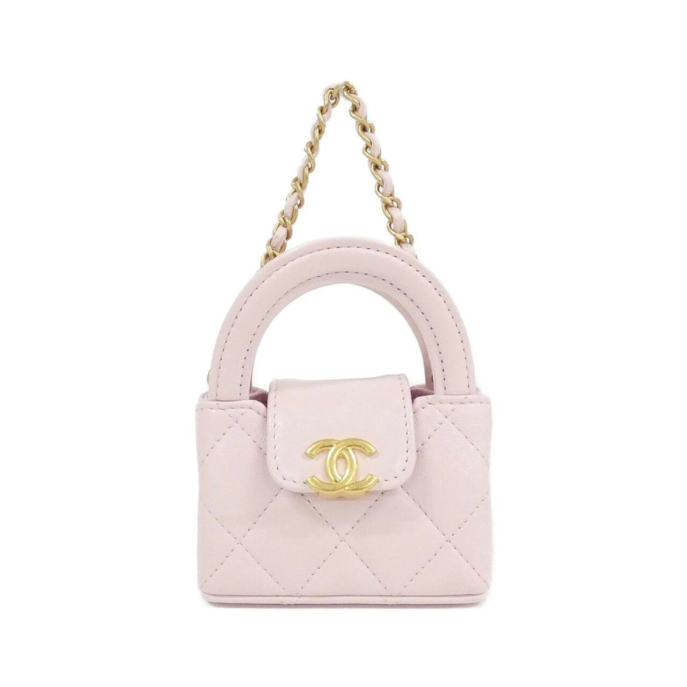 CHANEL Pink Bag Charm